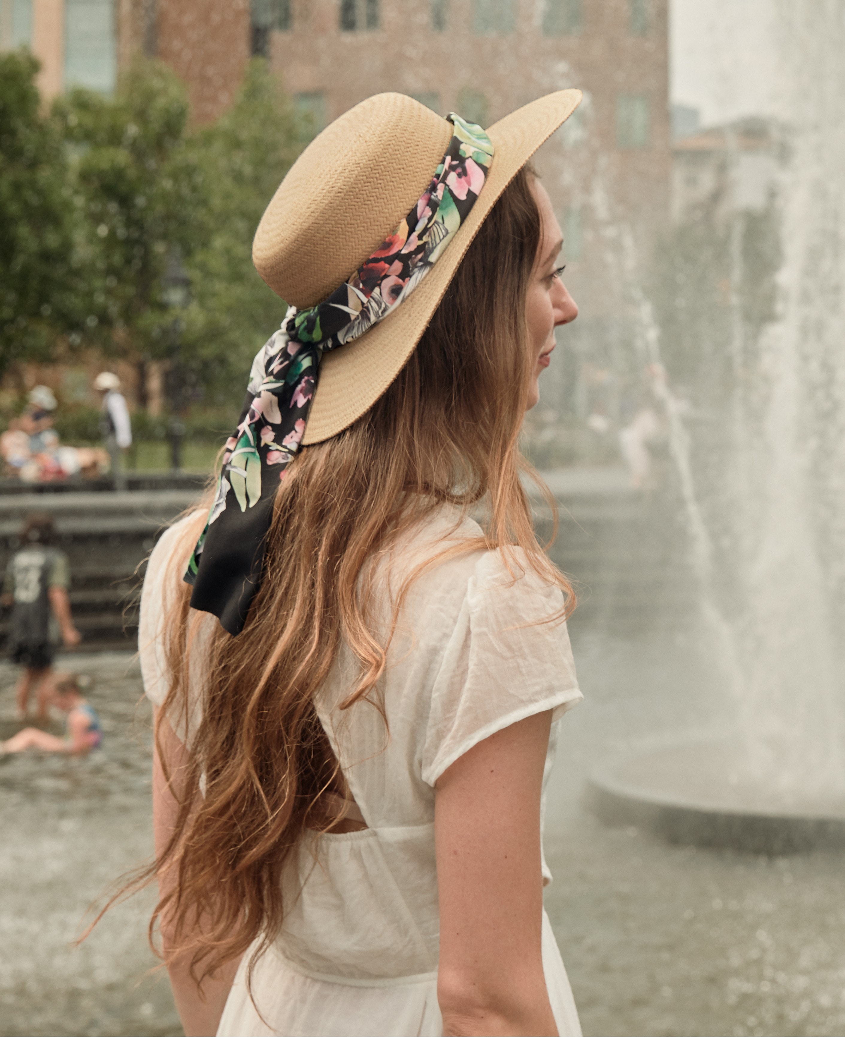 The Packable Custom Straw Beach Hat